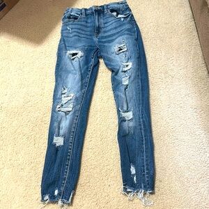 Buckle skinny jeans size 25
